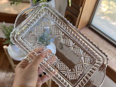 Vintage Glass Dish
