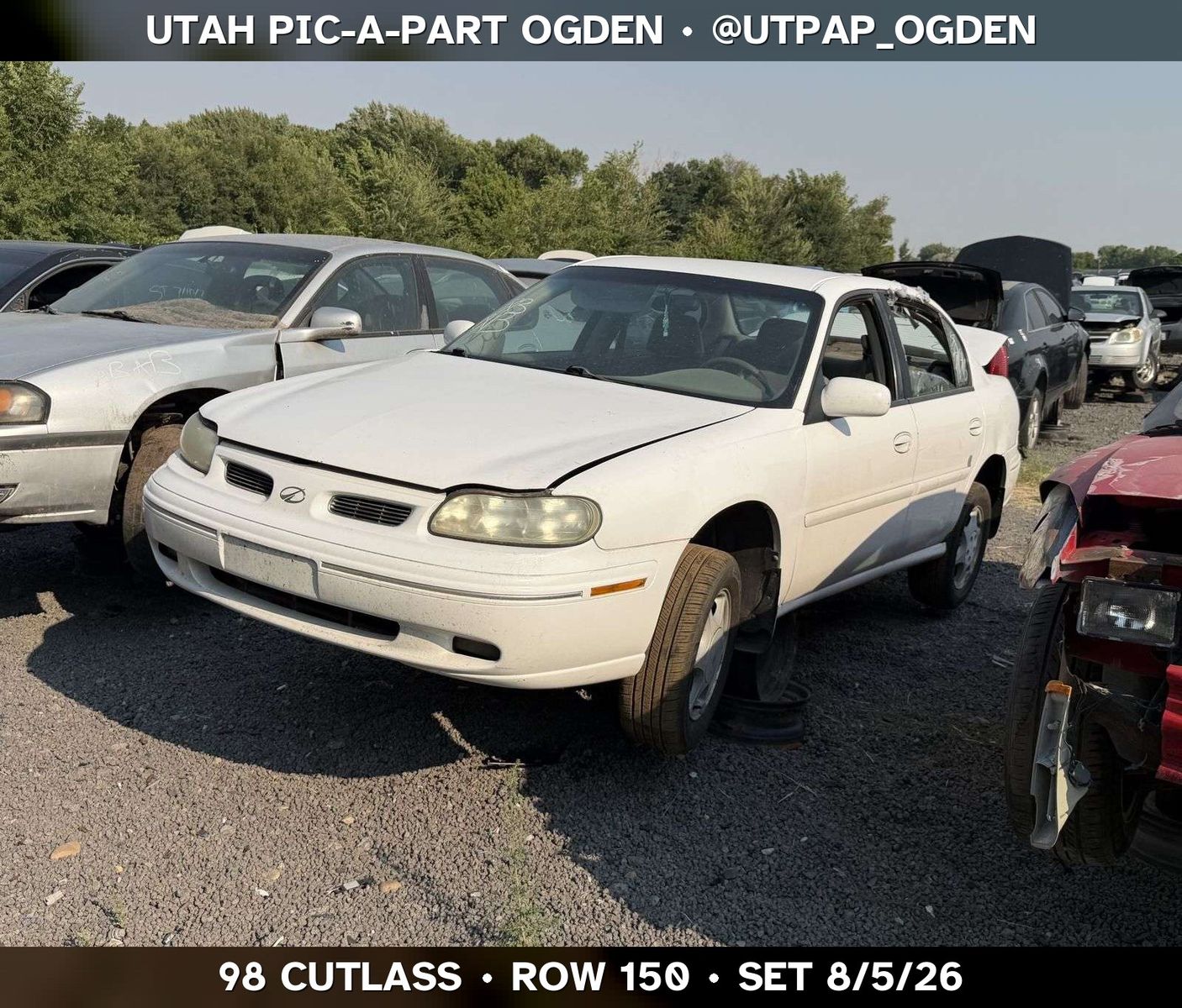 Just In! 1998 Oldsmobile Cutlass Parts - UTPAP Ogden