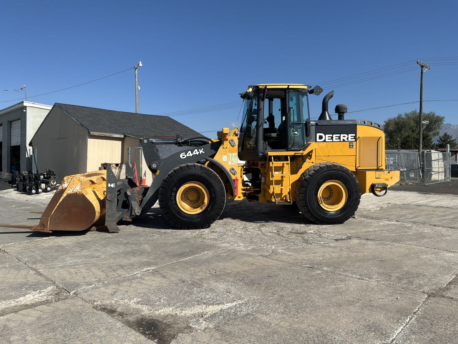 2016 Deere 644K Wheel Loader – 6,946 Hours – Quick Coupler – Bucket ...