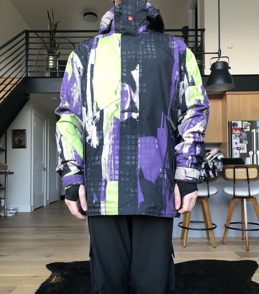 Quicksilver ski/snow jacket, size large