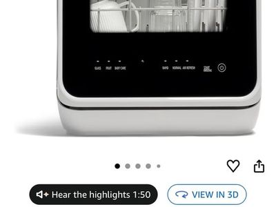 Portable dishwasher