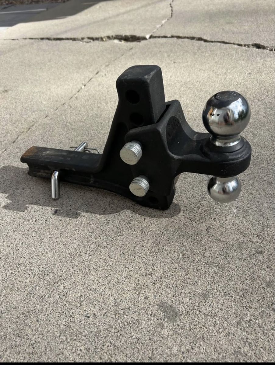 Curt Adjustable Trailer Hitch.