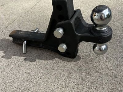 Curt Adjustable Trailer Hitch.