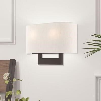 Livex Hayworth 2-Light Bronze Wall Light