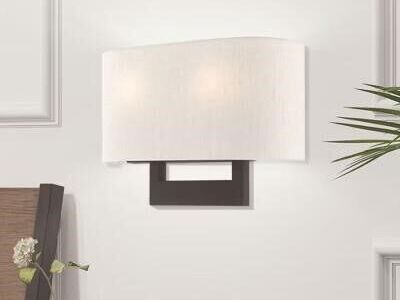 Livex Hayworth 2-Light Bronze Wall Light