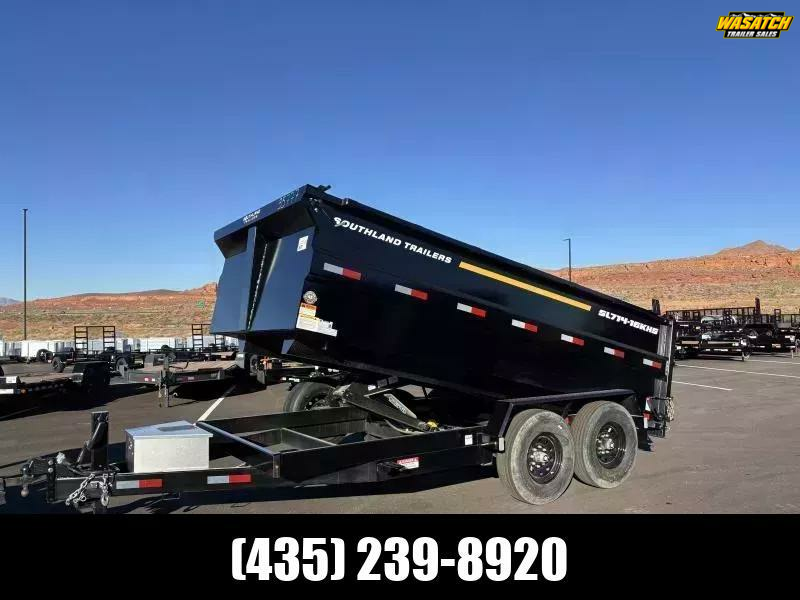 Southland Trailers 7X14 16K HS SL714 TUBE FRAME Dump Trailer
