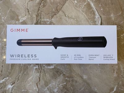 NIB Gimme 1” cordless curling wand wireless