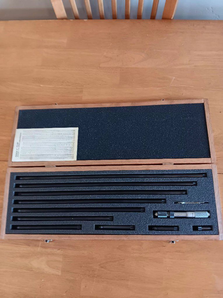 Mitutoyo 139-202 Inside Micrometer 4.0 to 40.0"set