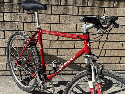 Awesome Gary Fisher USA made Hoo Koo E Koo aluminum Mtn Bike -Shifts/rides/brakes great