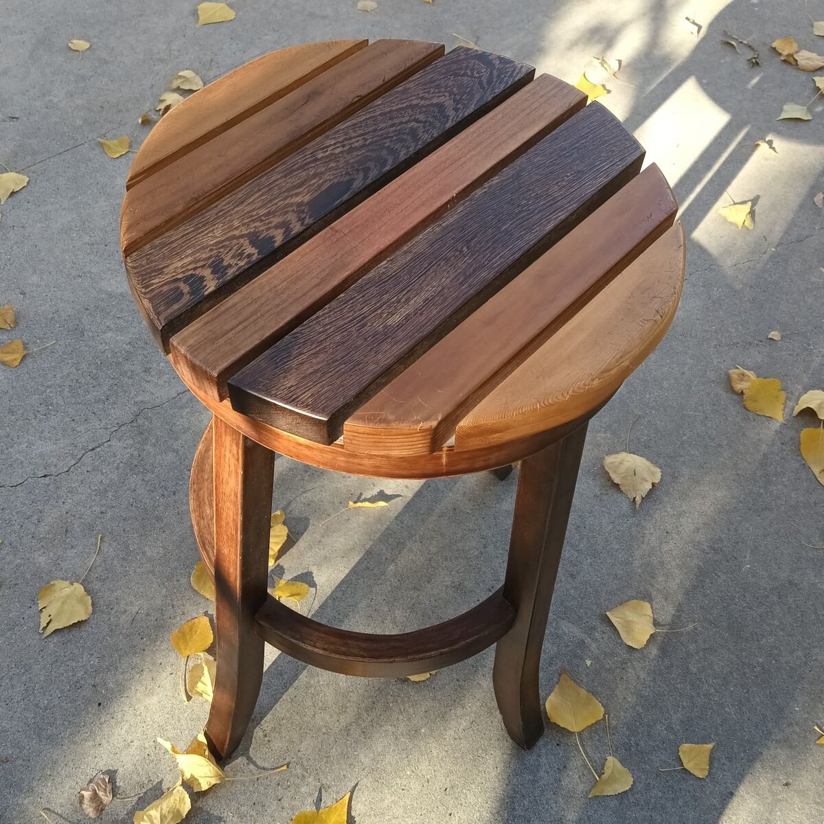 Unique Wood Stool