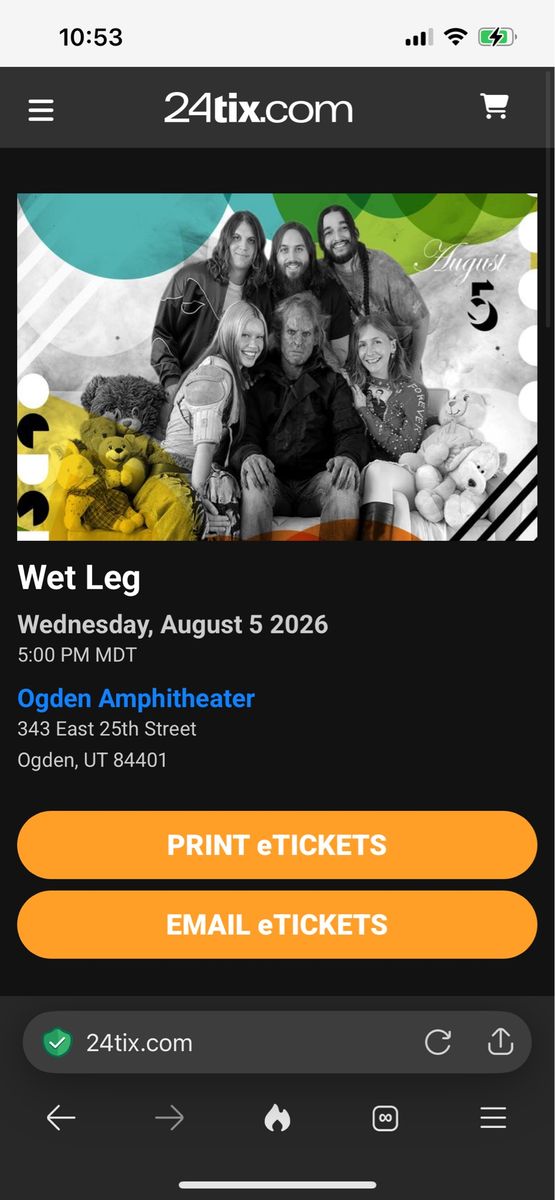 Wet Leg 2 Tickets