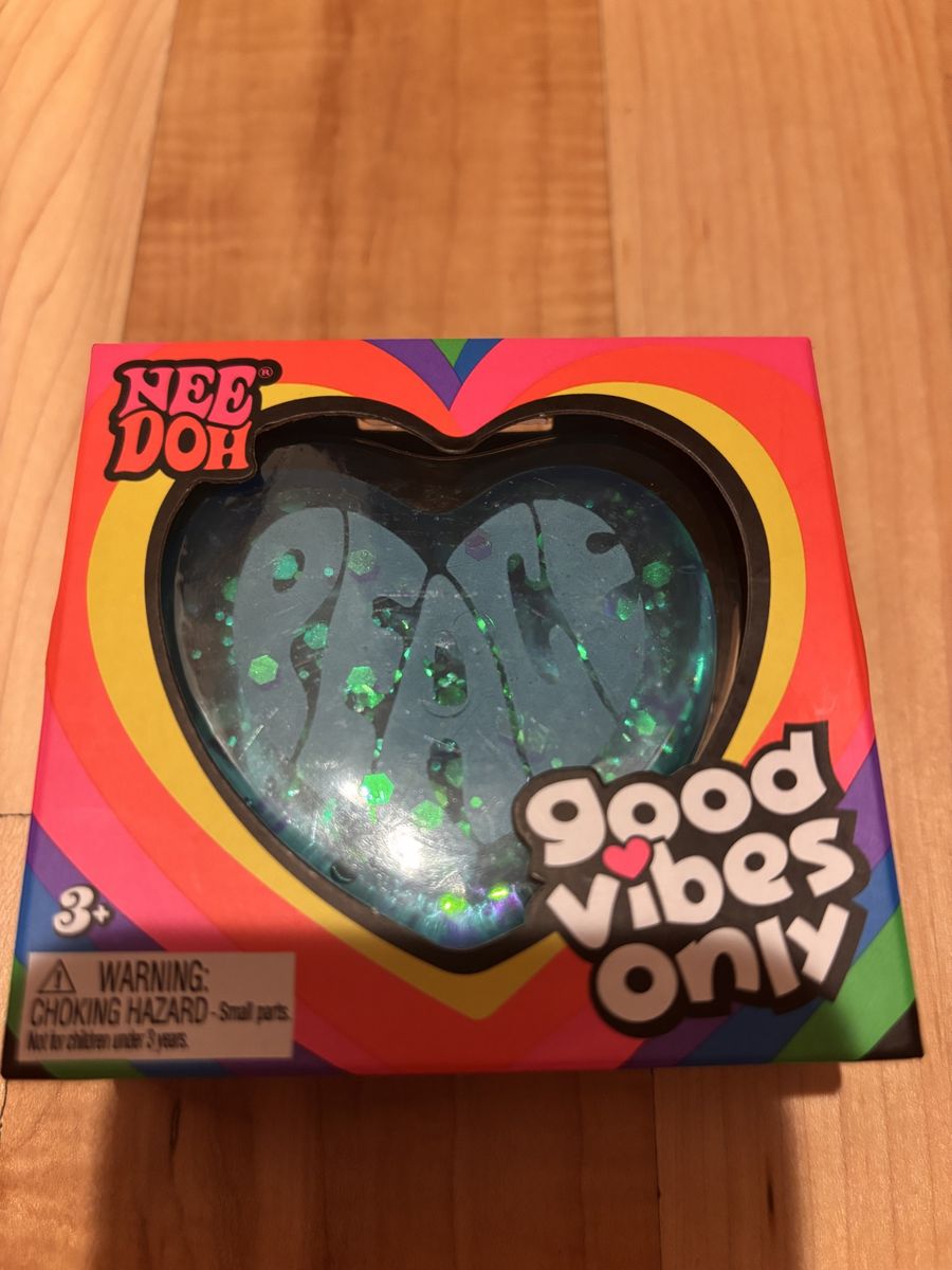 Needoh Good Vibes only squishy toy - New in Box