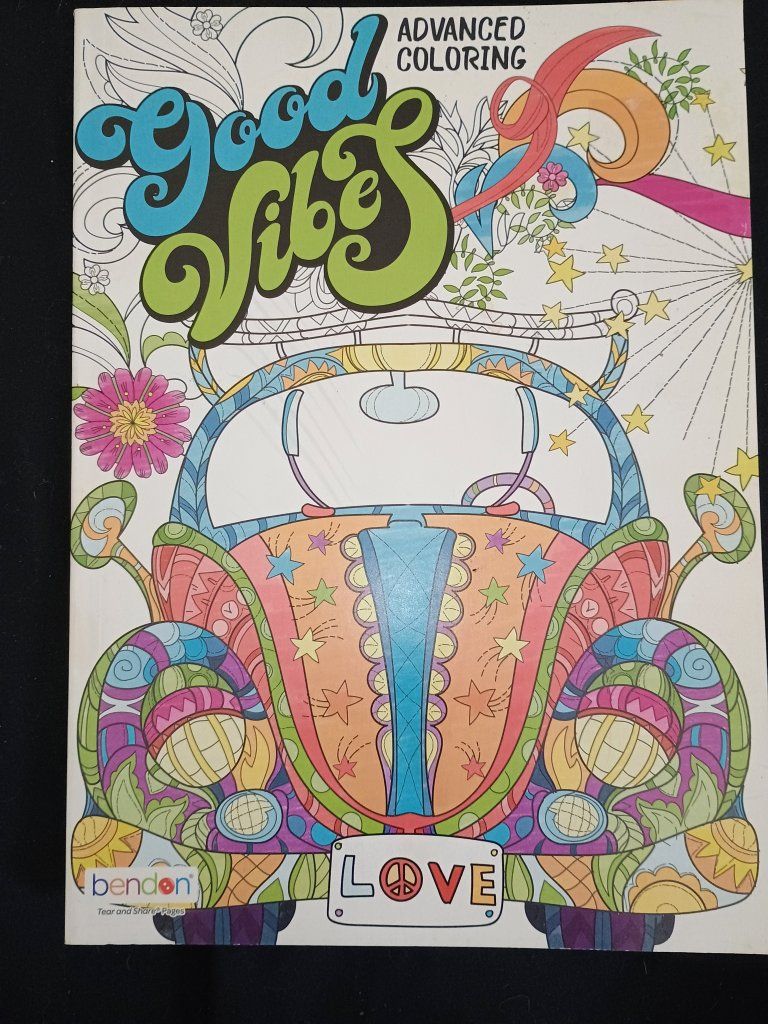 Bendon Good Vibes Coloring Book