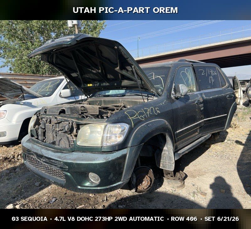 2003 Toyota Sequoia Parts - UTPAP Orem