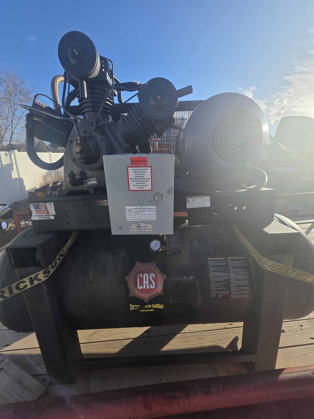 CAS Industrial compressor