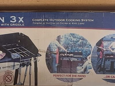 Expedition 3x with griddle