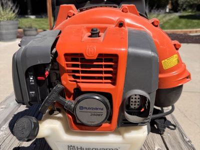 Husqvarna 350BT Backpack Leaf Blower Gas Powered