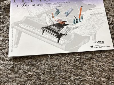 Faber Piano Adventures Theory Book, 2nd Ed. Primer Level - Writing, Games, Eye/Ear Training
