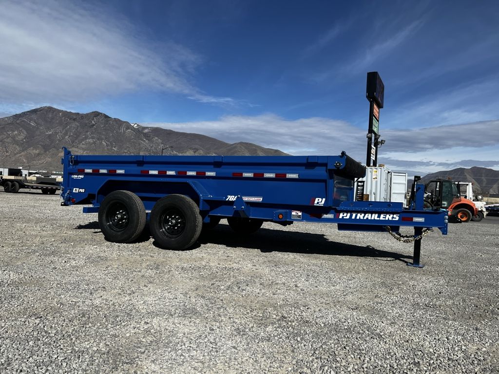2026 PJ Trailers 7x14 83 Low-Pro (DL) Scissor Lif"