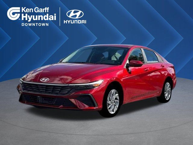 2026 Hyundai Elantra Hybrid Blue