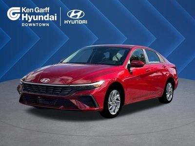 2026 Hyundai Elantra Hybrid Blue