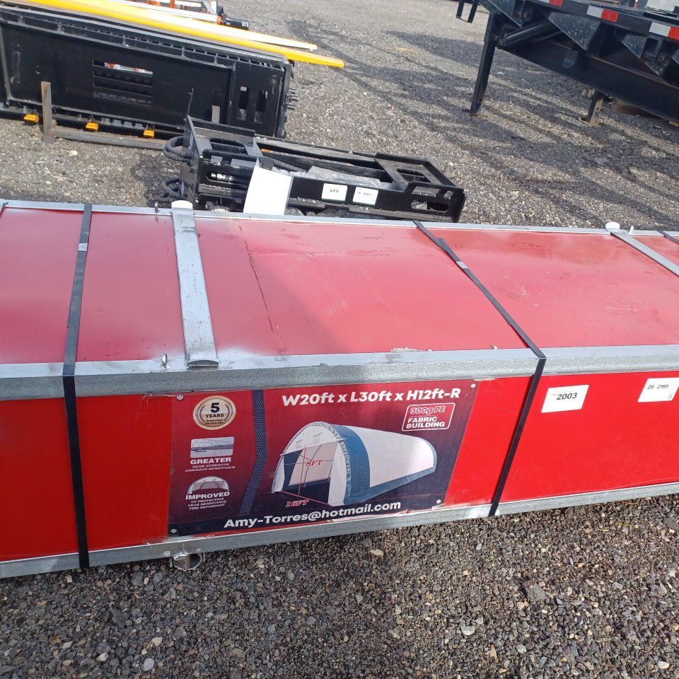 BRAND NEW 20X30X12 POLY BUILDING