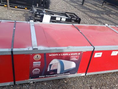 BRAND NEW 20X30X12 POLY BUILDING