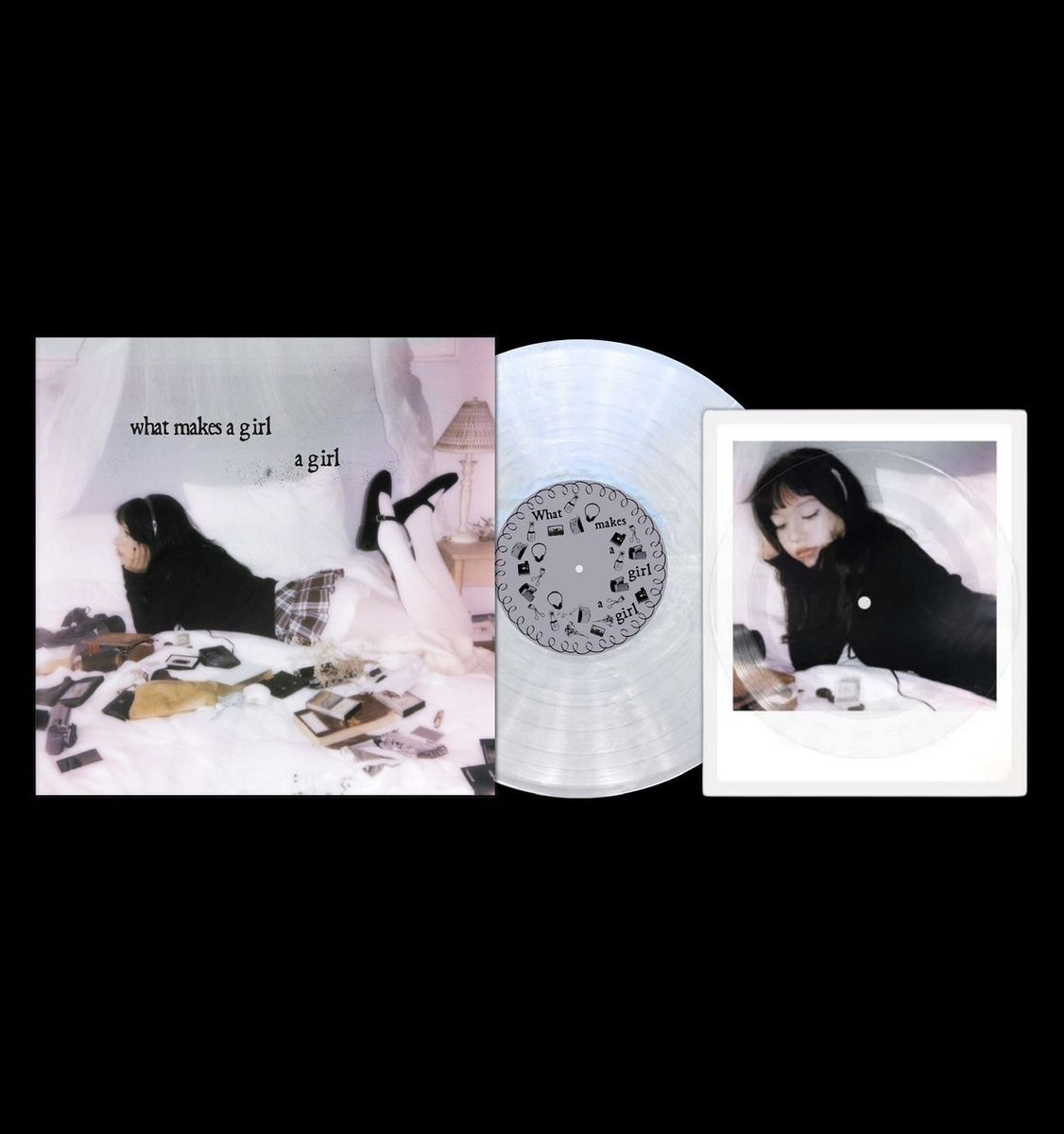 ESHA TEWARI-What Makes A Girl A Girl (Deluxe) Vinyl-Vertigo Vinyl Exclusive-X/1500-Pearl-Polaroid-UV Printed-Numbered LP-SEALED
