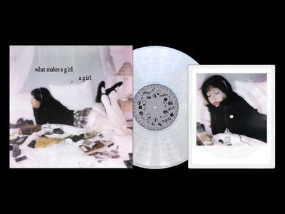 ESHA TEWARI-What Makes A Girl A Girl (Deluxe) Vinyl-Vertigo Vinyl Exclusive-X/1500-Pearl-Polaroid-UV Printed-Numbered LP-SEALED