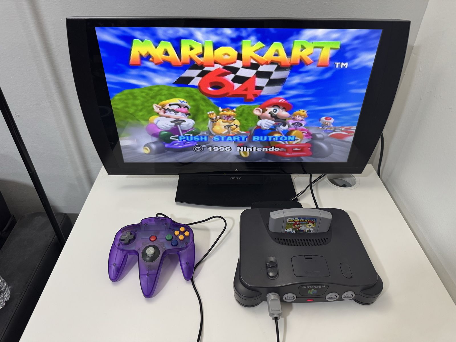 Nintendo 64 / N64 / Controller / Game / Cords