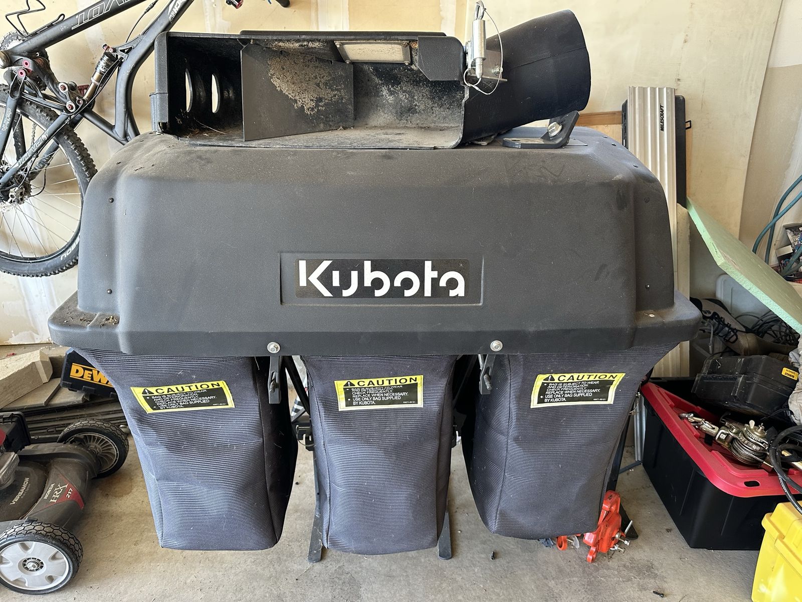 Kubota Tractor Grass Catcher