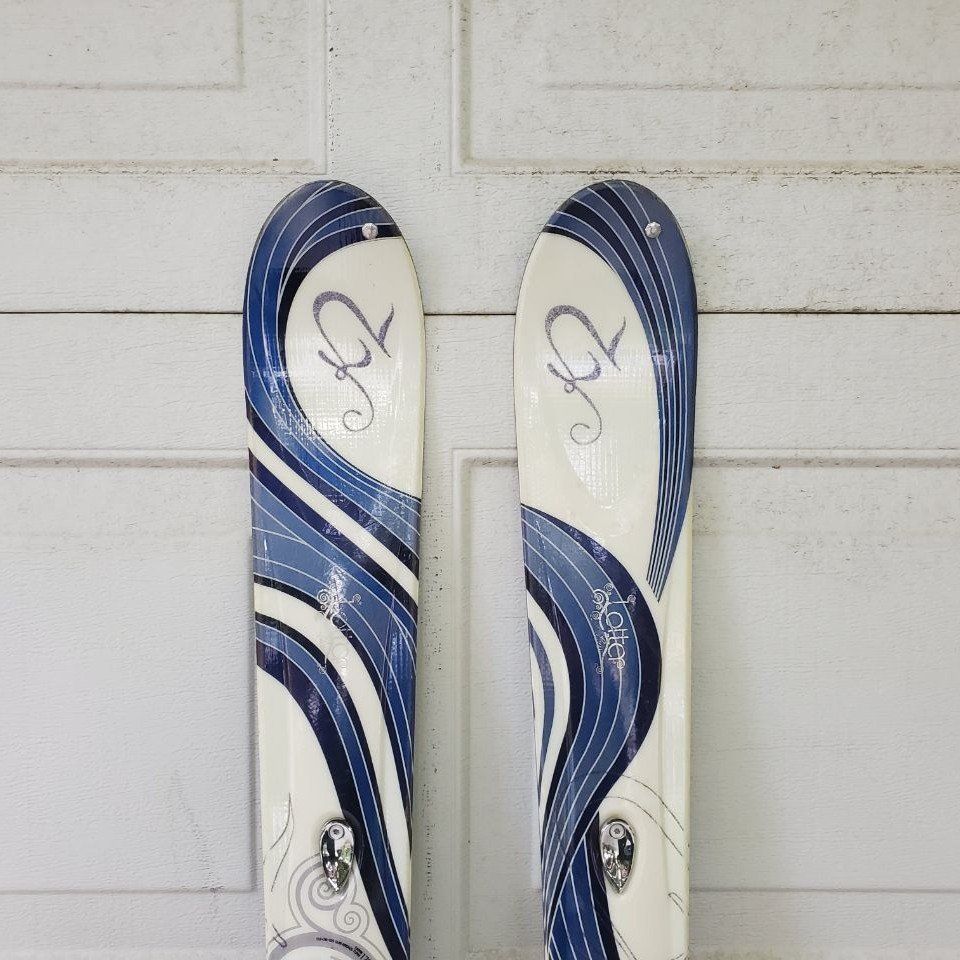 170 cm Women's K2 Lotta Luv Skis Marker Bindings