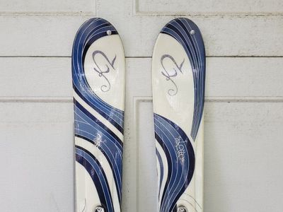 170 cm Women's K2 Lotta Luv Skis Marker Bindings