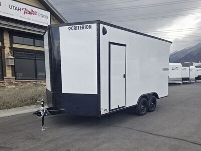8x18 / 8.5x18 .080 Aluminum Exterior Enclosed Cargo Trailer Criterion 2026