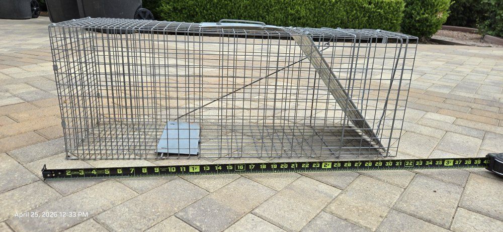 live animal trap - skunk size