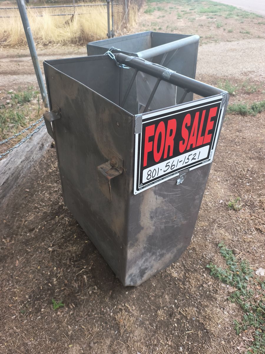 Heavy Duty Metal Feeder Trough