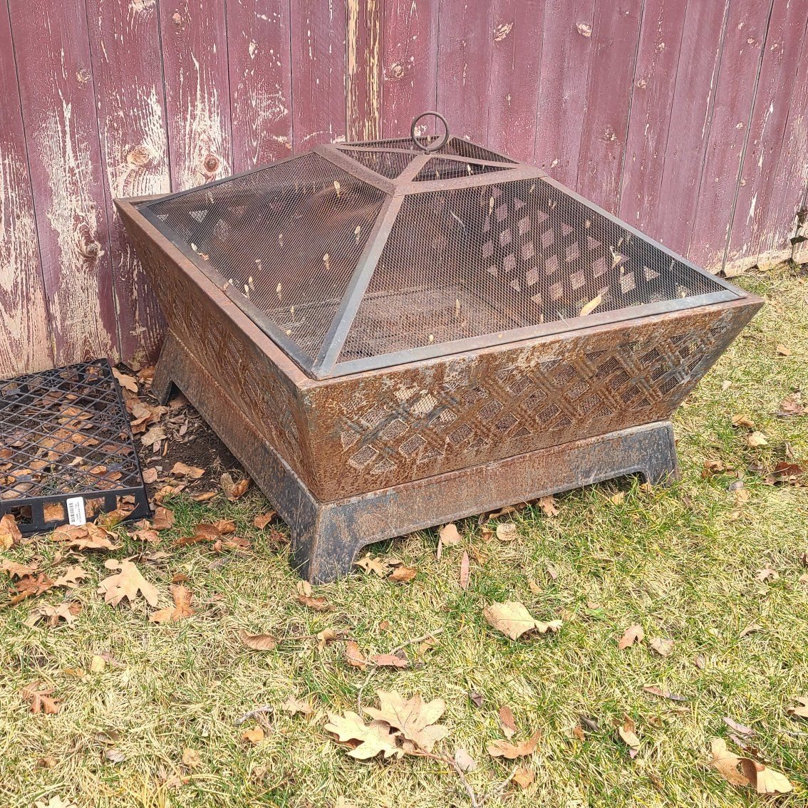 Rusty Fire Pit