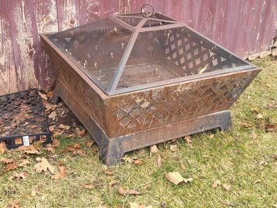 Rusty Fire Pit