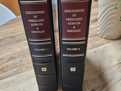 Volume 1 and 2 Discourse of Gordon B Hinkley