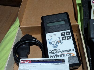 Hypertech Power Programmer III & PPE Duramax Xcelerator Tuner Set for 2001-2008 LB7/LLY/LBZ/LMM