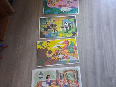4 Cartoon Placemats for sale $25.00 OBO
