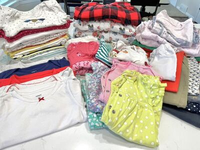 Girls Size 24 Months Clothes Bundle, 52 Items