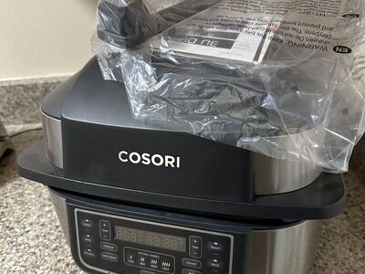 COSORI Indoor Grill & Smart XL Air Fryer Combo Aeroblaze