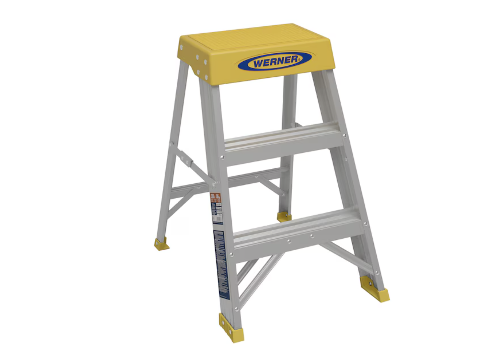 Brand New Werner 150B 2-ft ( 8-ft Reach Height ) Aluminum Type 1A - 300 lbs. Load Capacity