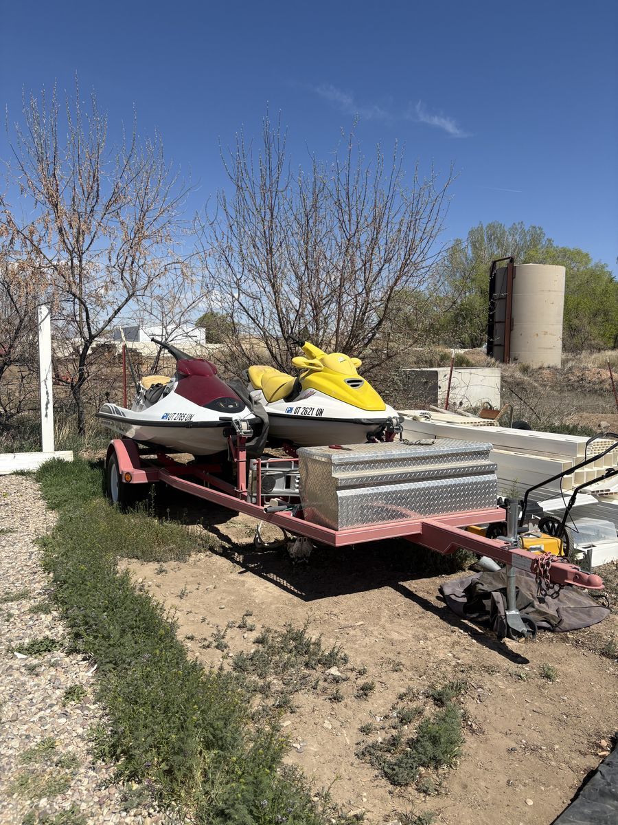 Jet skis with trailer