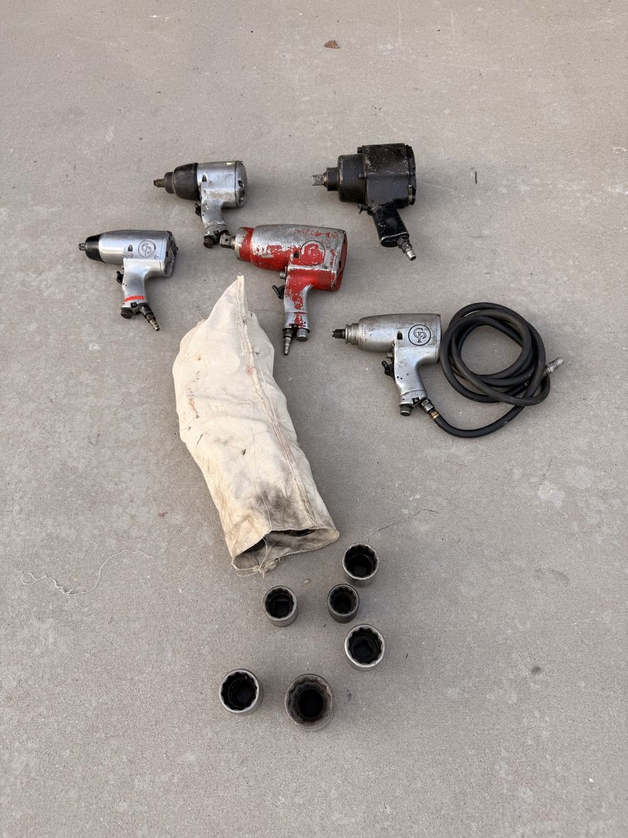 Pneumatic Impact wrenches and sockets