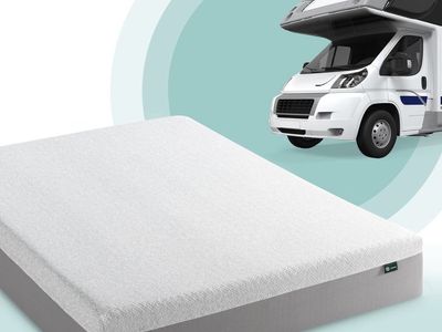 Zinus 8 Inch Ultima RV Memory Foam Mattress Short Queen,