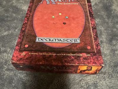 Magic The Gathering Deckmaster Box Set New In Plastic
