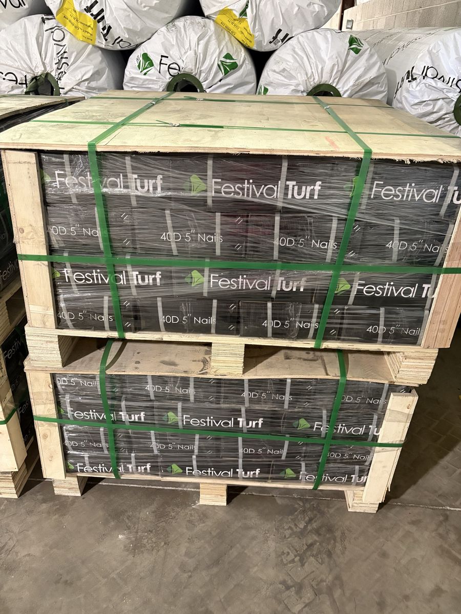 Turf 5.5" EG Nails , turf 5 “ nails , 5” staples, 3.5 “nails