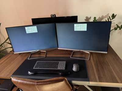 HP 27 inch Monitors (Pair)